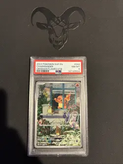 Pokemon Charmander 044 Sv: Scarlet & Violet Promo Cards Holo - Graded PSA 8 - Image 1