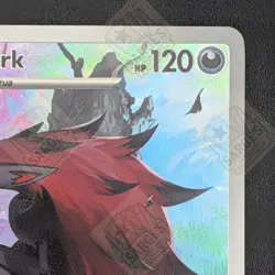 Pokemon TCG Zoroark White Flare 2025 IR Holo Rare Card 143/086 NM - Image 4