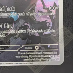Pokemon TCG Zoroark White Flare 2025 IR Holo Rare Card 143/086 NM - Image 5