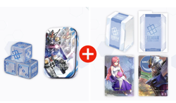 Gundam Card Game Official Card Case Set 01 & Damage Counter Dice 01 - Image 1