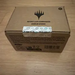 Sealed MTG Secret Lair Commander Deck: Goblin Storm, In-Hand, Ready To Ship - Image 2