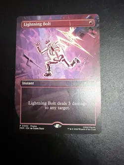 MTG - NM - Lightning Bolt - PROMO - REGULAR - Standard Showdown - TMNT - Image 1