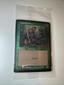 Llanowar elves - Foil - English - MTG 30th anniversary history promo - Image 2