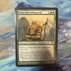 MTG: Champions of Kamigawa: Dosan the Falling Leaf: Lightly Played Condition - Image 1