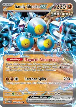 Sandy Shocks ex 056/131 Holo Double Rare Prismatic Evolutions Pokemon Near Mint - Image 1