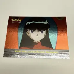 Abra and the Psychic Showdown EP21 Foil - Topps Series - Pokemon Card - Image 1
