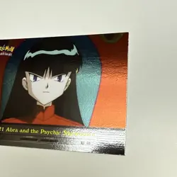 Abra and the Psychic Showdown EP21 Foil - Topps Series - Pokemon Card - Image 3