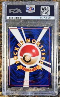 1998 Pokemon Japanese ZAPDOS 145 Vending Series 2 PSA 9 MINT - Image 2