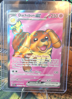 Pokemon TCG Dachsbun ex, Pidgeot ex, Yanmega ex Holo Lot 3 160/142+ - Image 1
