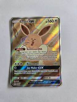Pokemon TCG Eevee GX SM233 LP Full Art Black Star Promo Sun & Moon - Image 2