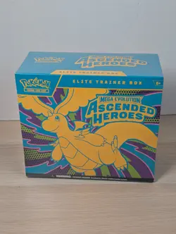 Pokemon TCG Ascended Heroes Elite Trainer Box Sealed New ETB Mega Evolution - Image 1