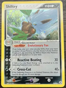 Shiftry 12/92 Pokemon TCG EX Legend Maker Holo MINT NM - Image 1