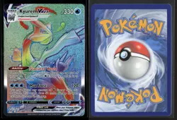 Kyurem VMAX 197/196 Rainbow Rare Lost Origin Pokemon NM/M - Image 3