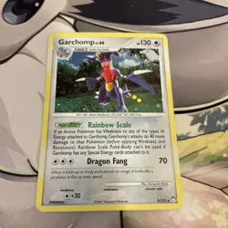 Garchomp Mysterious Treasures 9/123 Lv. 66 Cosmos Holo Rare 2007 Pokemon - LP - Image 3