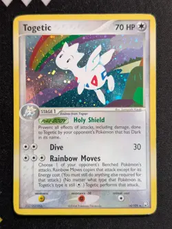 Togetic 14/109 Team Rocket Returns Pokemon LP Holo - Image 1