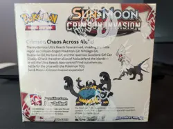 Pokemon (1) Sun And Moon: Crimson Invasion Sealed Booster Box - Image 3