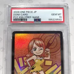 Nami PSA 10 DON!! Card 2026 Kumamoto Special Set One Piece Card Japanese GEM MT - Image 2