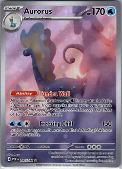 Aurorus 092/088 ME03: Perfect Order - Pokemon Card - NM - Image 1