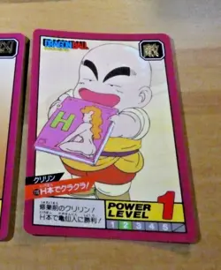 DRAGON BALL Z GT DBZ SUPER BATTLE PART CARD CARDDASS REG CARTE 110 JAPAN 1992 ** - Image 1
