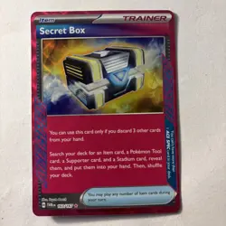 2024 Pokemon TCG Card Game Secret Box TWM 163/167 Twilight Masquerade Nm English - Image 5