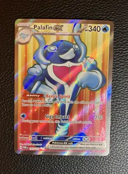 Pokemon TCG Palafin EX 193/167 Twilight Masquerade - Image 1