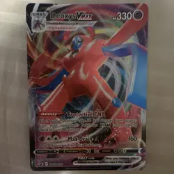 Pokemon Deoxys VMAX SWSH267 Sword & Shield Promo Holo 330 HP Card - Image 1