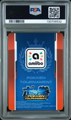 Pokemon SHADOW MEWTWO POKKEN TOURNAMENT POKEMON PROMO CARD PSA 9 - Image 2