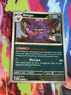 Pokemon Perfect Order #50/88 Gengar Reverse Holo - Image 1
