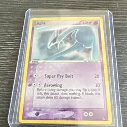 Pokemon Lugia 80HP POP Series 5 2007 English VERY GOOD CONDITION - Image 1