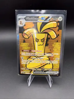 Gholdengo EX 252/182 and Gimmighoul 198/182 Sv04 Connecting Art Cards NM - Image 2