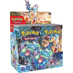 Pokemon TCG Scarlet and Violet Stellar Crown BOOSTER BOX Sealed IN HAND 36 Pack - Image 1