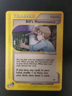 LP Bill's Maintenance 137/165 - Expedition E-Series - Non-Holo Pokemon Card - Image 1