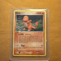 Pokemon - Ditto (Charmander) Delta Species 37/113 Uncommon 2005 - Image 1