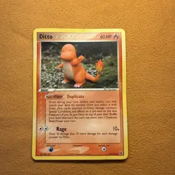 Pokemon - Ditto (Charmander) Delta Species 37/113 Uncommon 2005 - Image 2