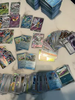 Pokemon Chaos Rising Huge Bundle EX, IR, full art, foils, bulk from 200+ packs - Image 2