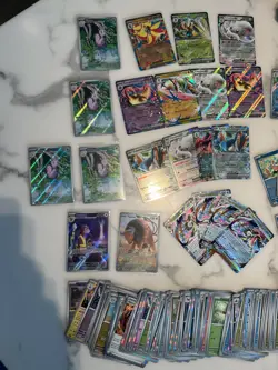 Pokemon Chaos Rising Huge Bundle EX, IR, full art, foils, bulk from 200+ packs - Image 3