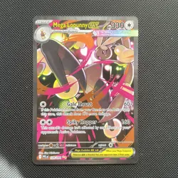 The Pokemon Company Mega Lopunny EX 210HP Secret Rare Full Art Holo 128/094 EN - Image 1
