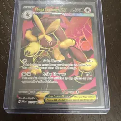 Pokemon TCG Mega Lopunny EX 115/094 Phantasmal Flames Ultra Rare Holo 330 HP Eng - Image 1