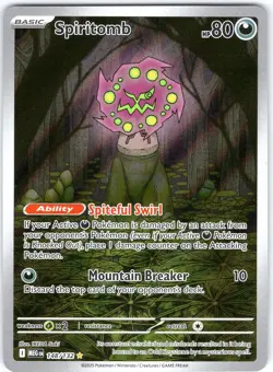 SPIRITOMB 148/132 MEG MEGA EVOLUTION ENGLISH POKEMON NEAR MINT - Image 1