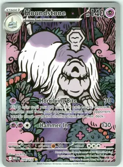 HOUNDSTONE 145/132 MEG MEGA EVOLUTION ENGLISH POKEMON NEAR MINT - Image 1