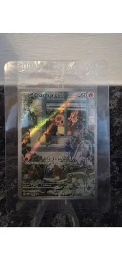 Pokemon TCG Charmander Obsidian Flames SVP044 Sealed Promo Card - Image 1