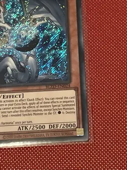 Yu-Gi-Oh! Secret Rare - Fydraulis Harmonia - BLZD-EN024 Blazing Dominions 1st Ed - Image 4