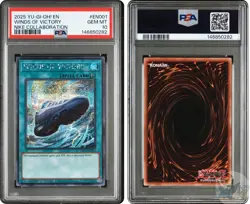 PSA 10 YU-GI-OH! NIKE COLLABORATION #EN001 WINDS OF VICTORY 2025 - Image 1