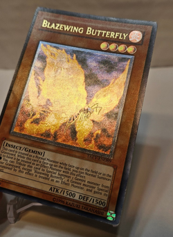 ULTIMATE Rare Blazewing Butterfly TAEV-EN089 Unlimited Yugioh 863 - Image 3