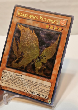 ULTIMATE Rare Blazewing Butterfly TAEV-EN089 Unlimited Yugioh 863 - Image 4