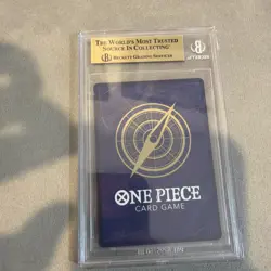 2024 One Piece OP07-109 MONKEY.D.LUFFY BGS 10 PRISTINE English Foil SR - Image 3