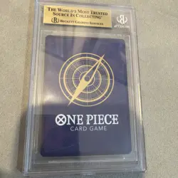 BGS 9.5 One Piece OP01-014 UC Jinbe - English - Film Red Edition - Graded - Image 3