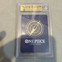 One Piece CCG Usopp Premium Coll. Film Red Alt Art ST01-002 BGS 9.5 - Image 3