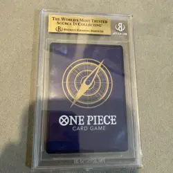 BGS 9.5 GEM MINT One Piece ST01-012 Monkey.D.Luffy 3rd Anniversary Winner - Image 3