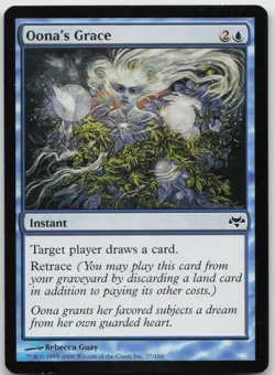 Oona's Grace 27 Common Eventide Magic: The Gathering Near Mint - Image 1